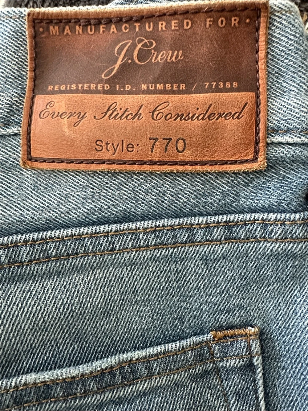 J. Crew Light Wash Relaxed Men’s Jeans